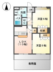 コンフォールの物件間取画像